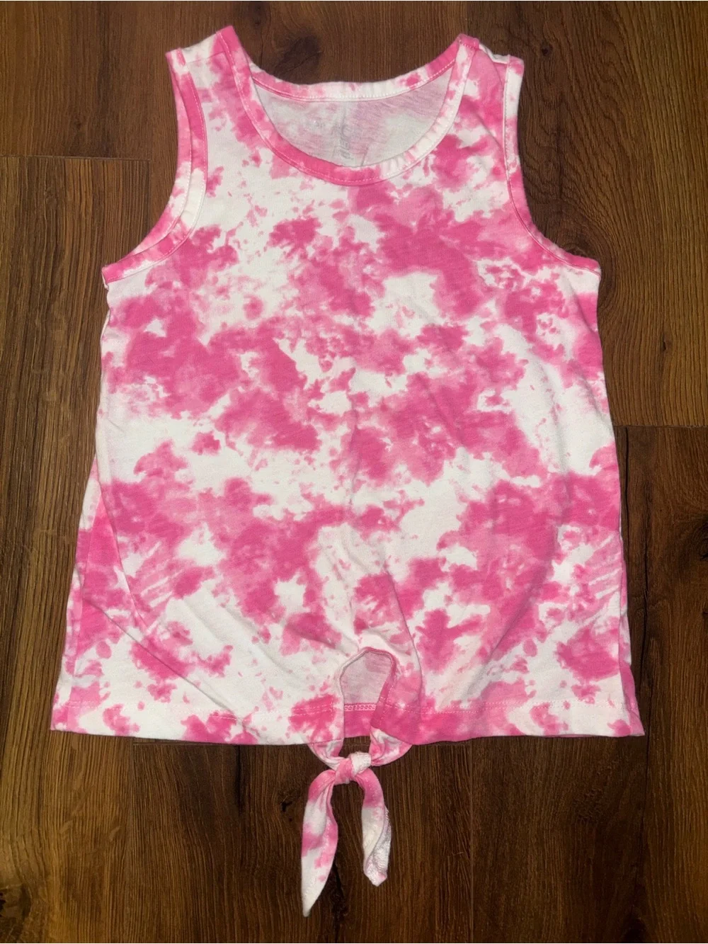 The Children’s Place Sleeveless Tank Top - Pink Tie Dye 5/6